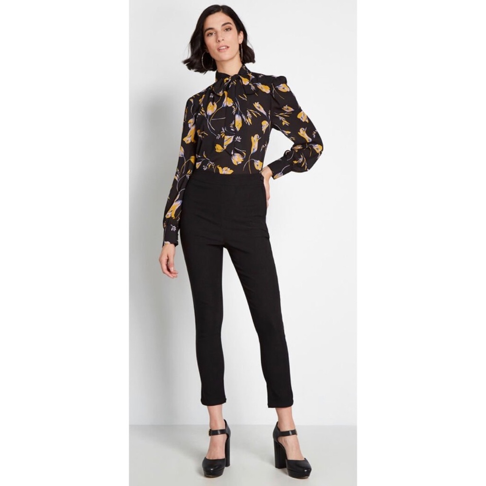 ModCloth A Chic Start Pants in Black